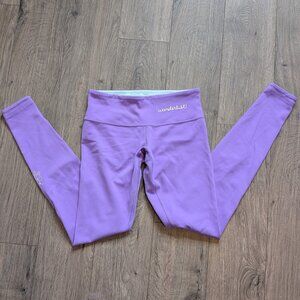 76. 💜💙 Lululemon Reversible Leggings — Wanderlust Print (Size 6) 💙💜